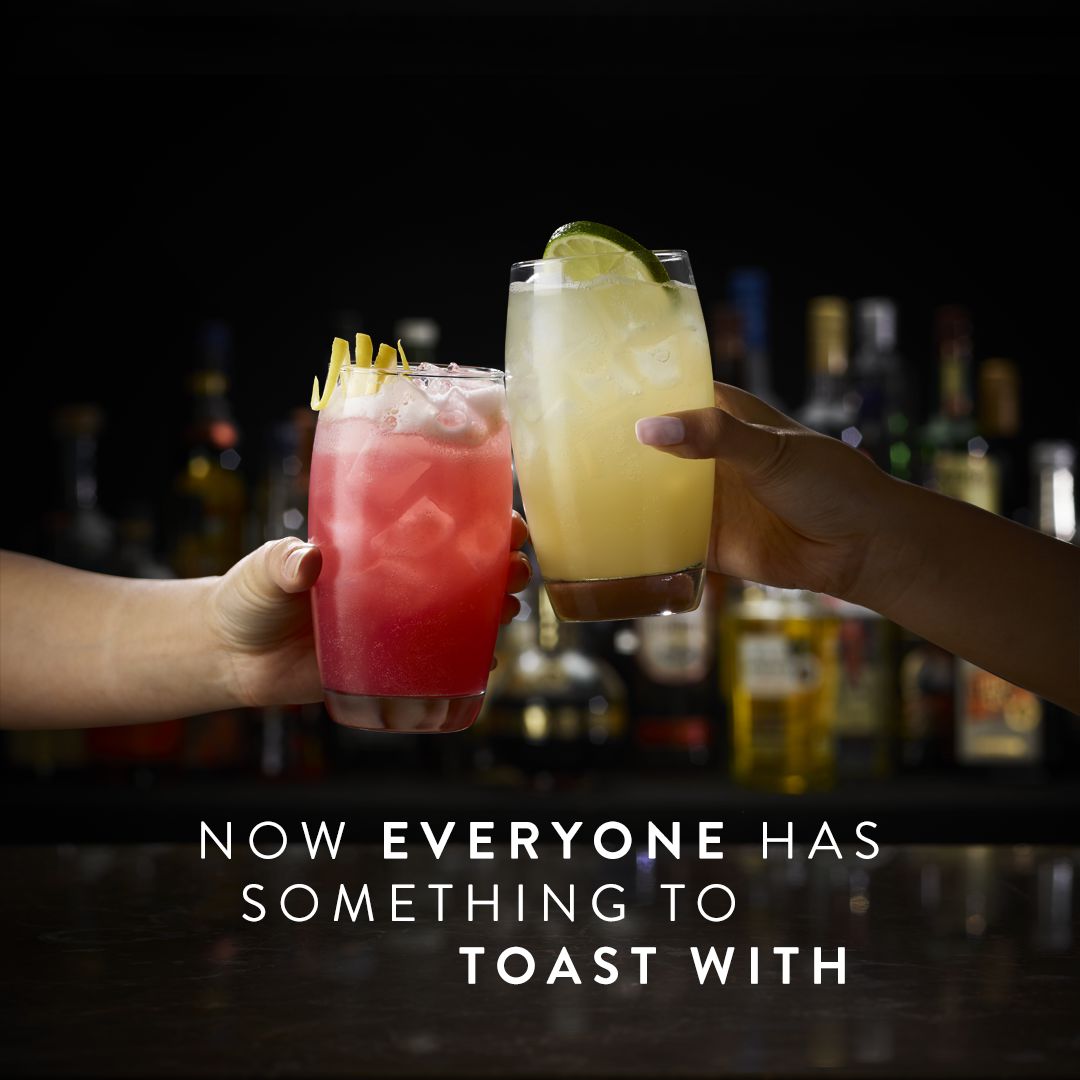Now everyone has something to toast with.
